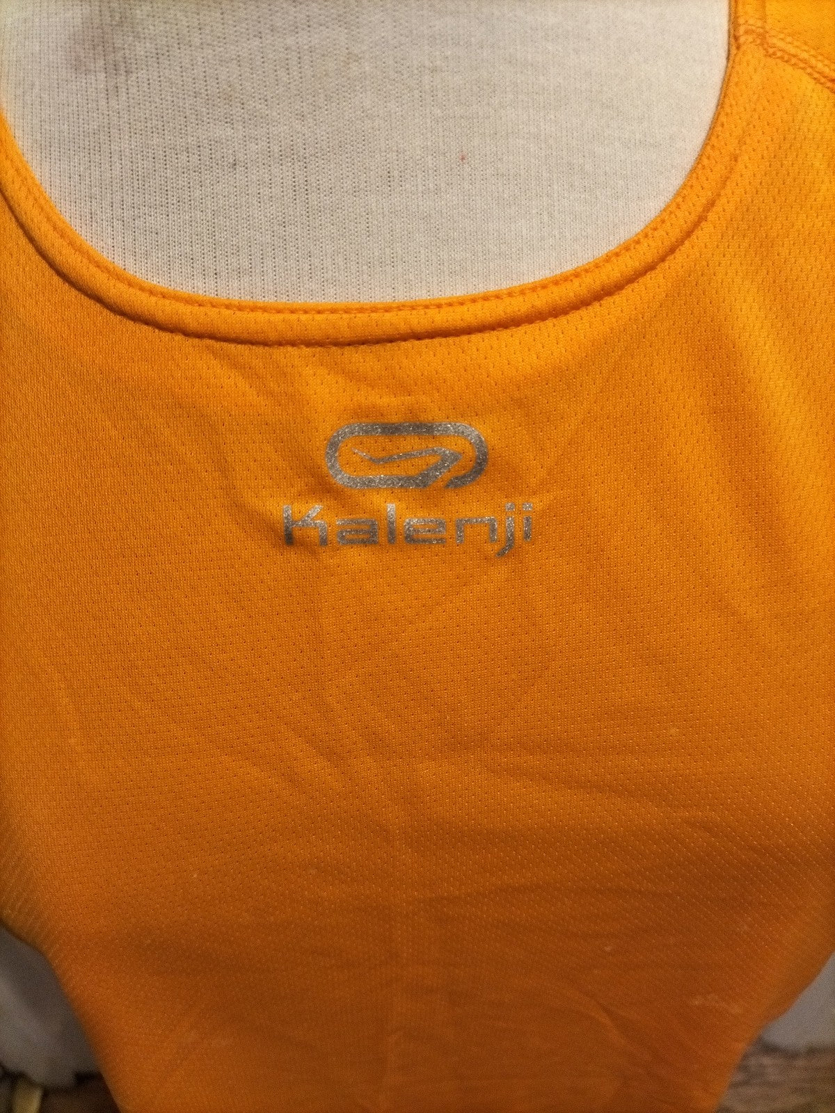 Mens Decathlon Size XL Orange Short Sleeved Tshirt