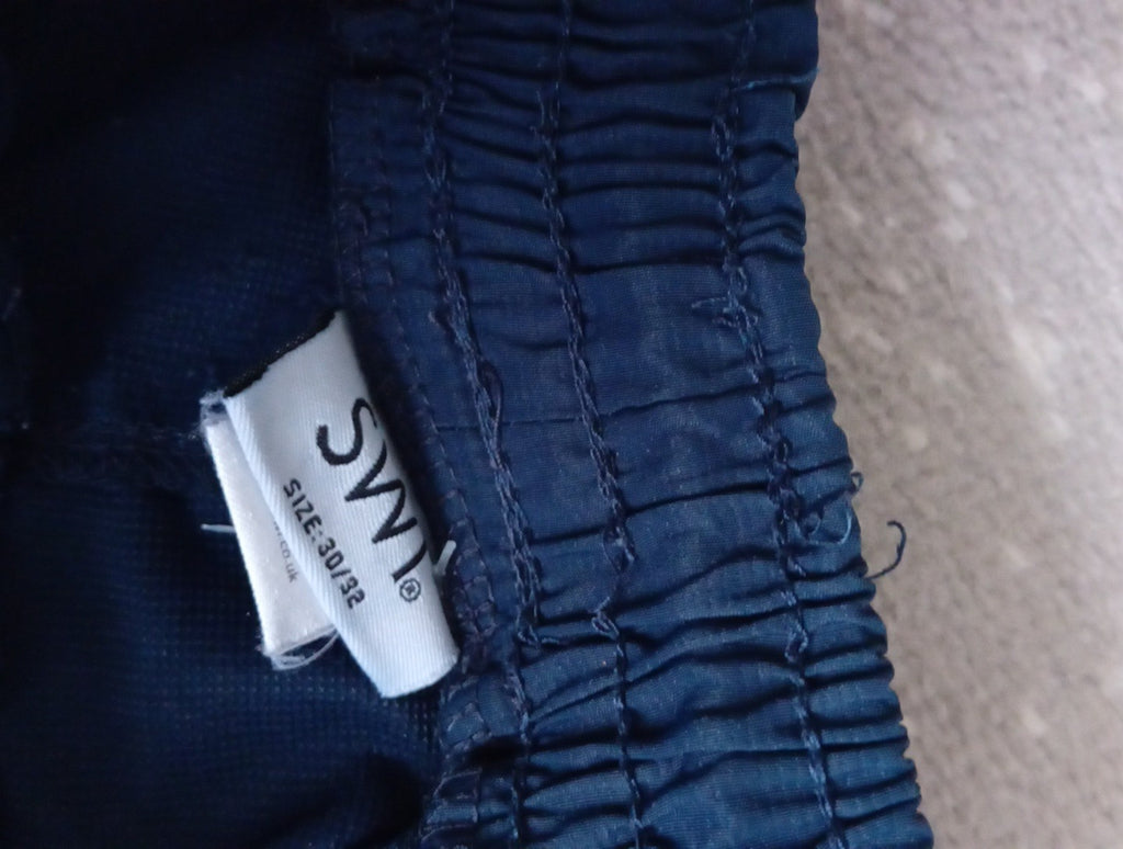 Boys Navy Shorts SWI Size 30/32