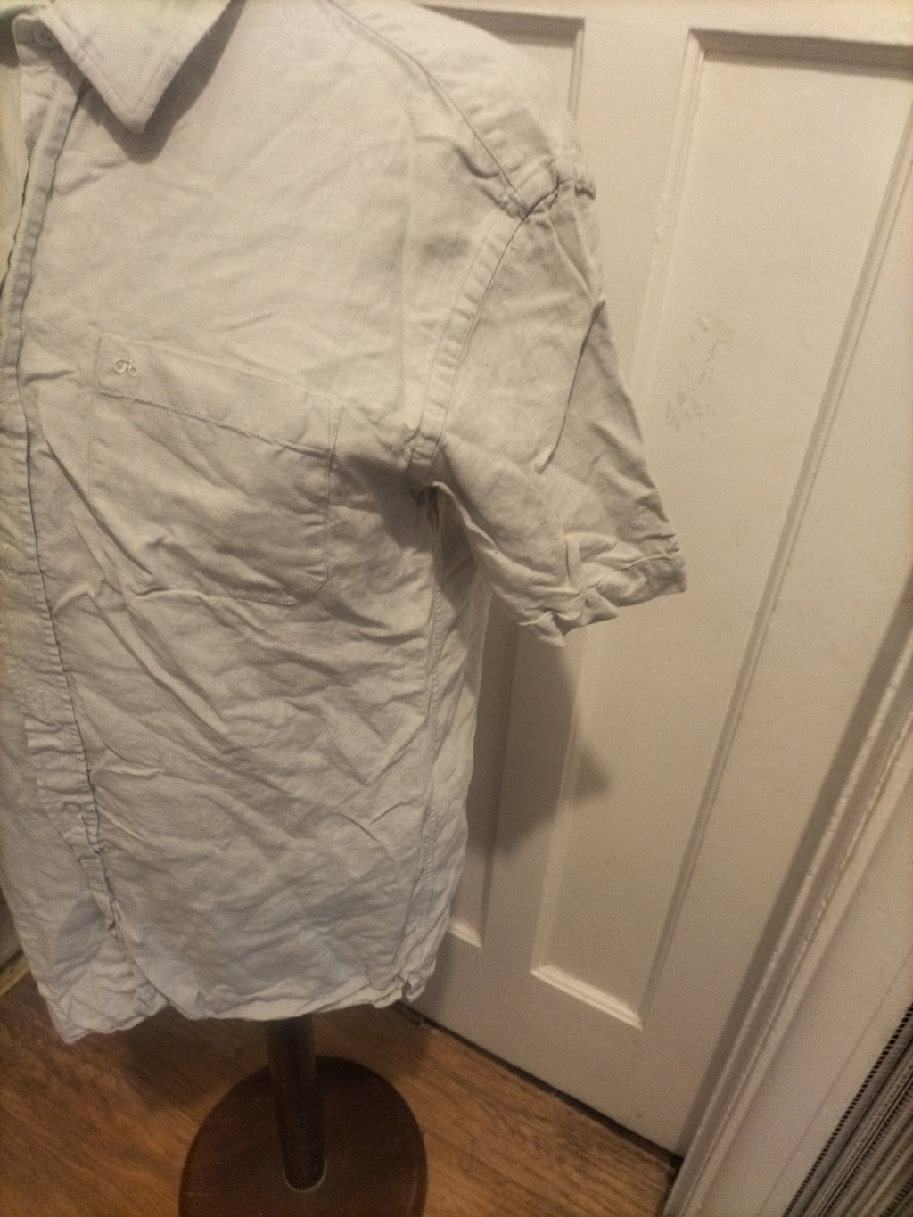 Mens French Connection Size M Stone Short Sleeved Shirt