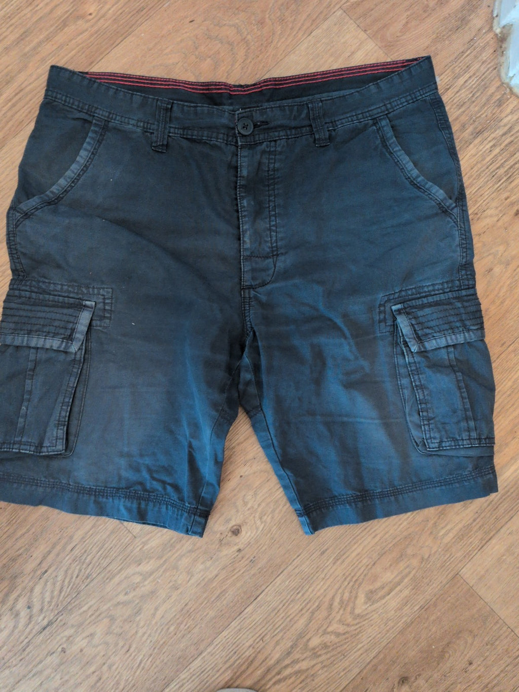 Cedarwood State 34W Teal Cargo Shorts