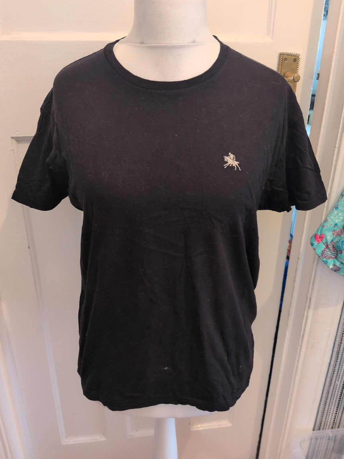 West Polo Medium Black Short Sleeve T-shirt