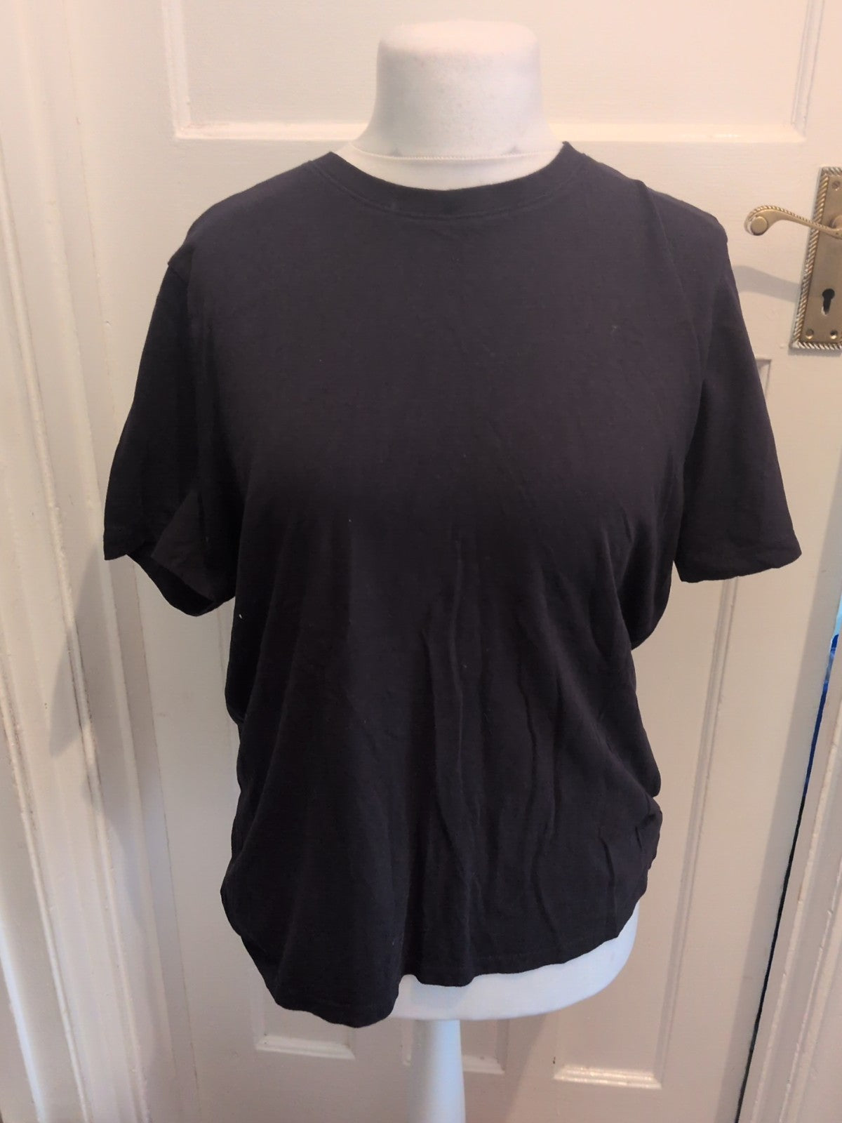 Large Primark Regular Fit Short Sleeve T-shirt Black