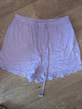 Ladies Size Medium Purple Pyjama Shorts