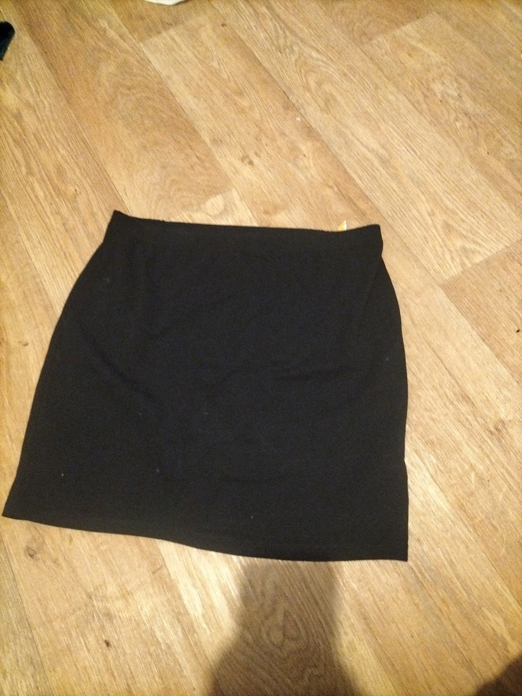 Ladies Primark Size 8 Short Black Mini Skirt