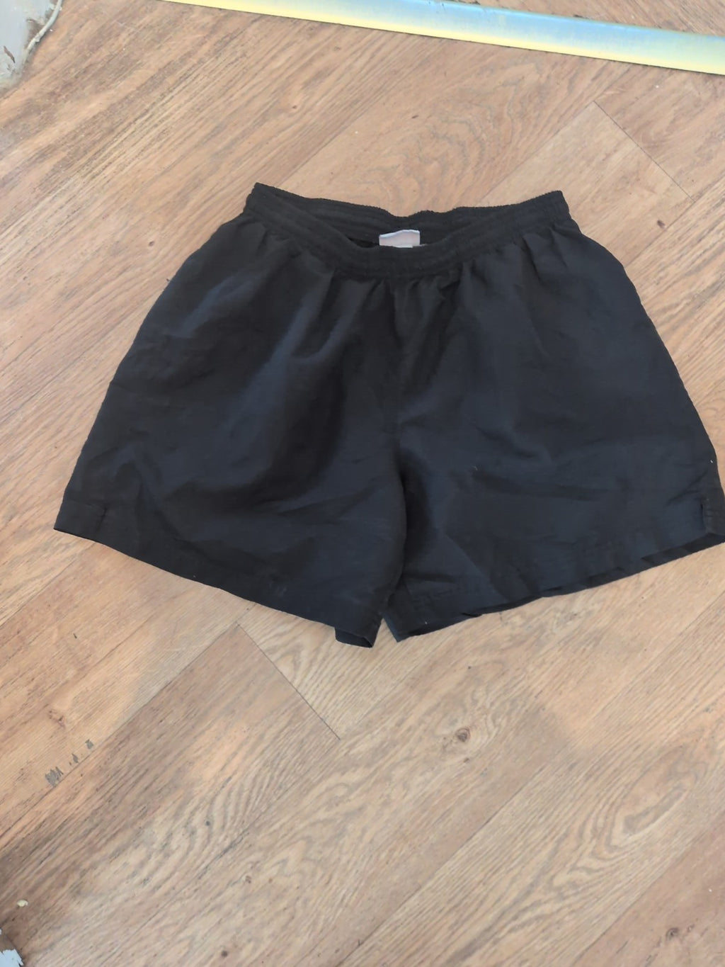 Why Large Black Elasticated Shorts