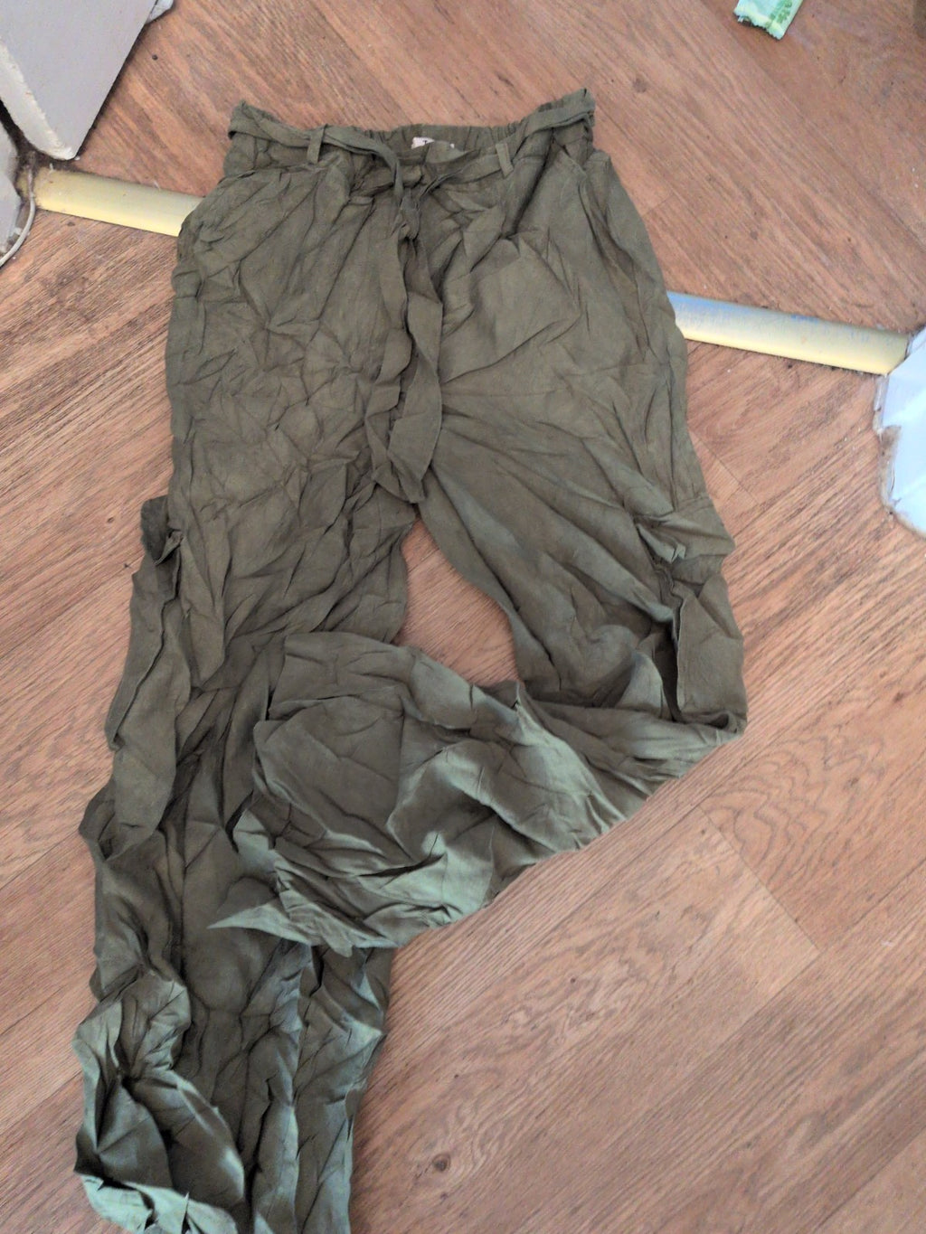 Tu 8R Green Cargo Trousers