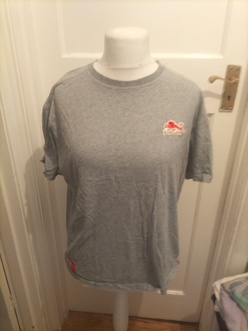 We Are England XL 2014 Commonwealth Games Grey Short Sleeve T-shirt