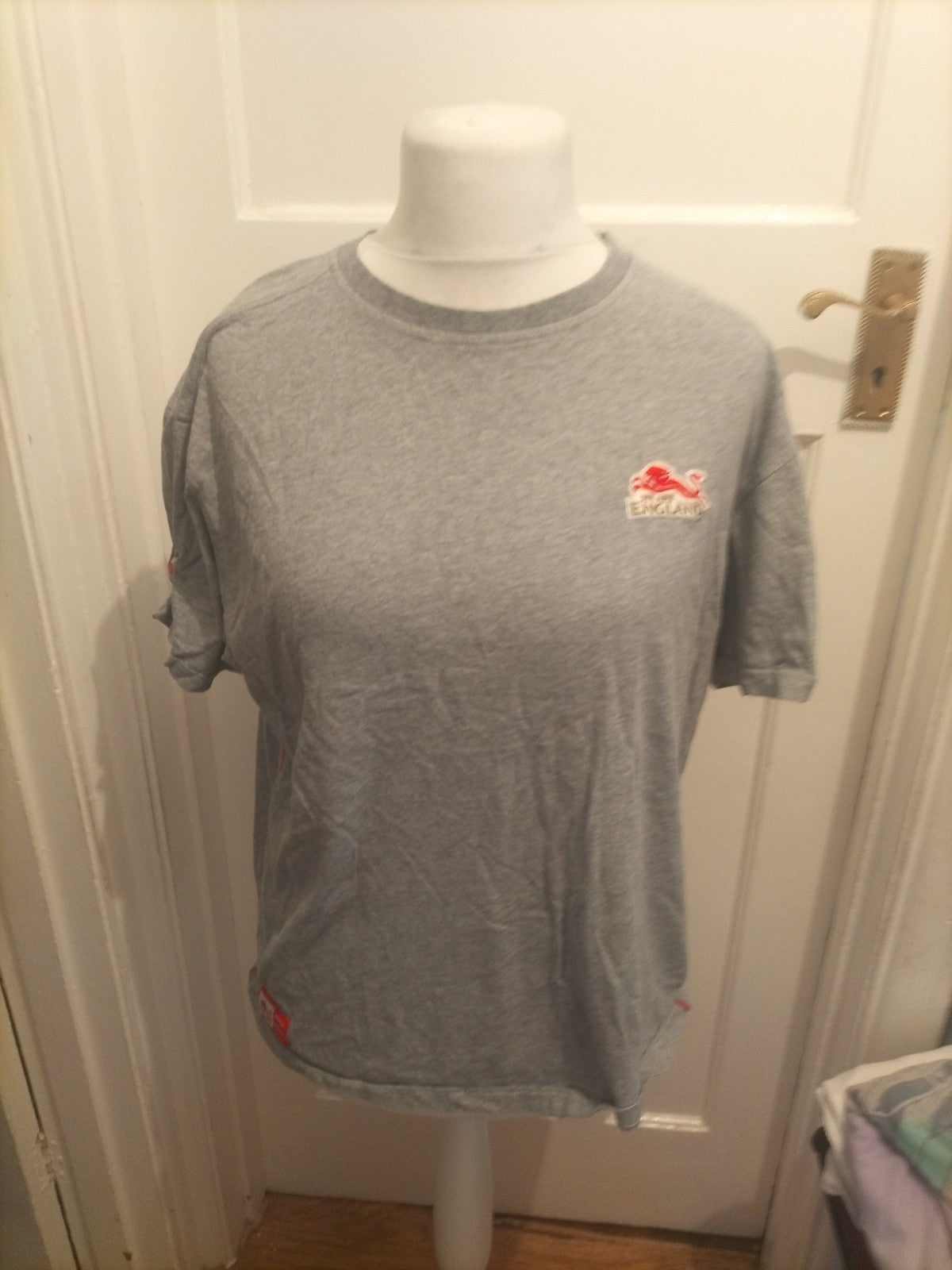 We Are England XL 2014 Commonwealth Games Grey Short Sleeve T-shirt