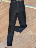 Topshop XS Petite "Joni" Black Skinny Jeans