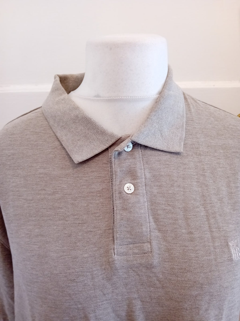 Marks And Spencer Large Stone Short Sleeve Polo