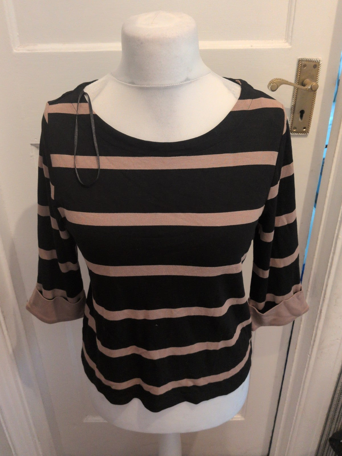 F&F 10 Brown Black Long Sleeve Jumper