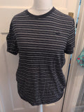 Superdry Oxford Street Large Navy White Stripe Short Sleeve T-shirt