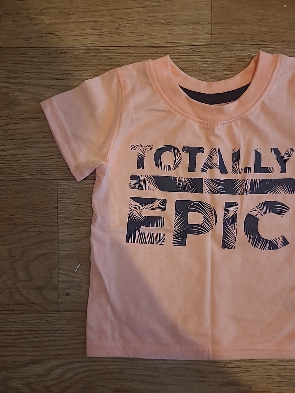 Boys Primark 9-12 Months Orange Epic Tshirt