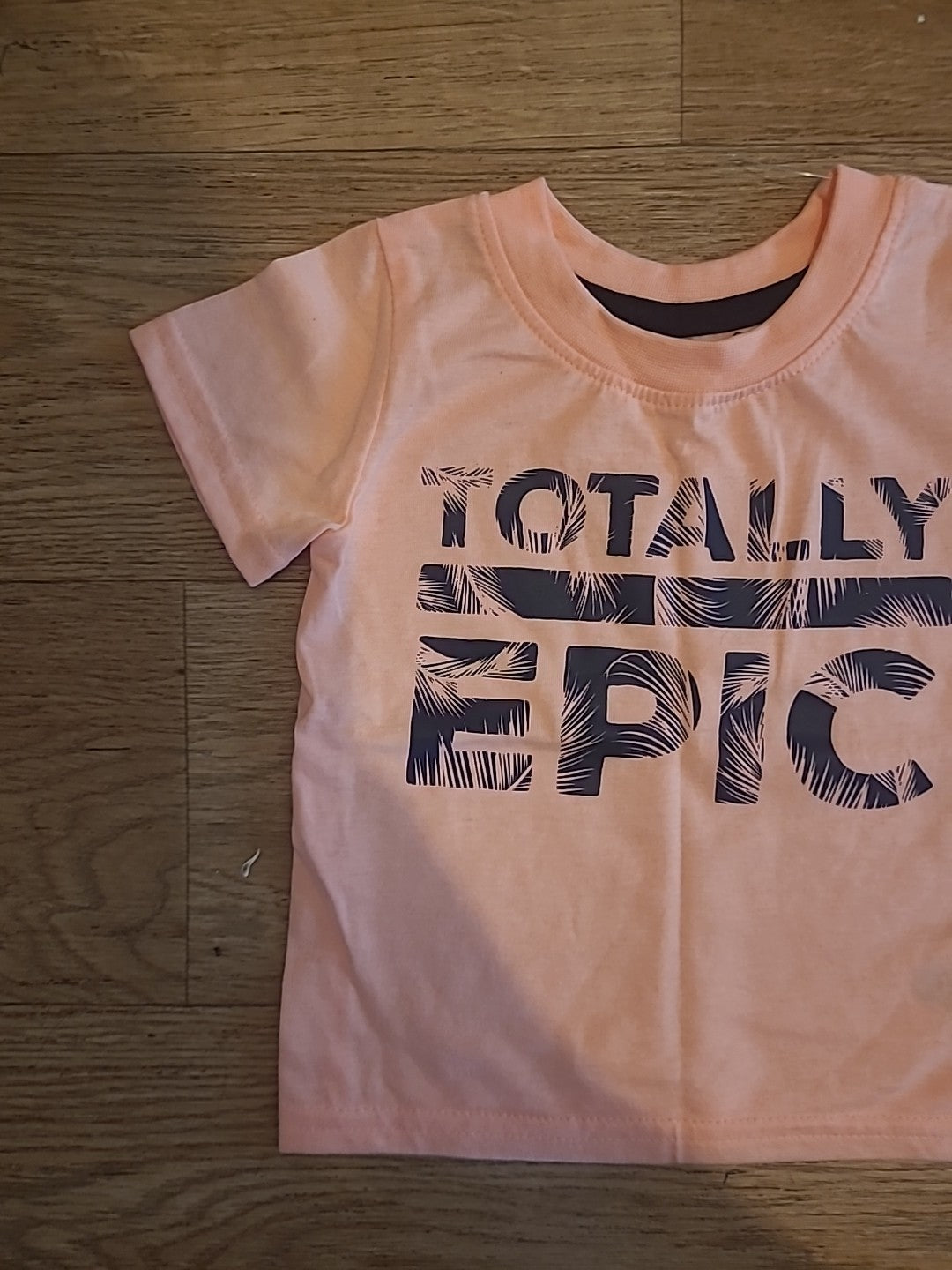 Boys Primark 9-12 Months Orange Epic Tshirt