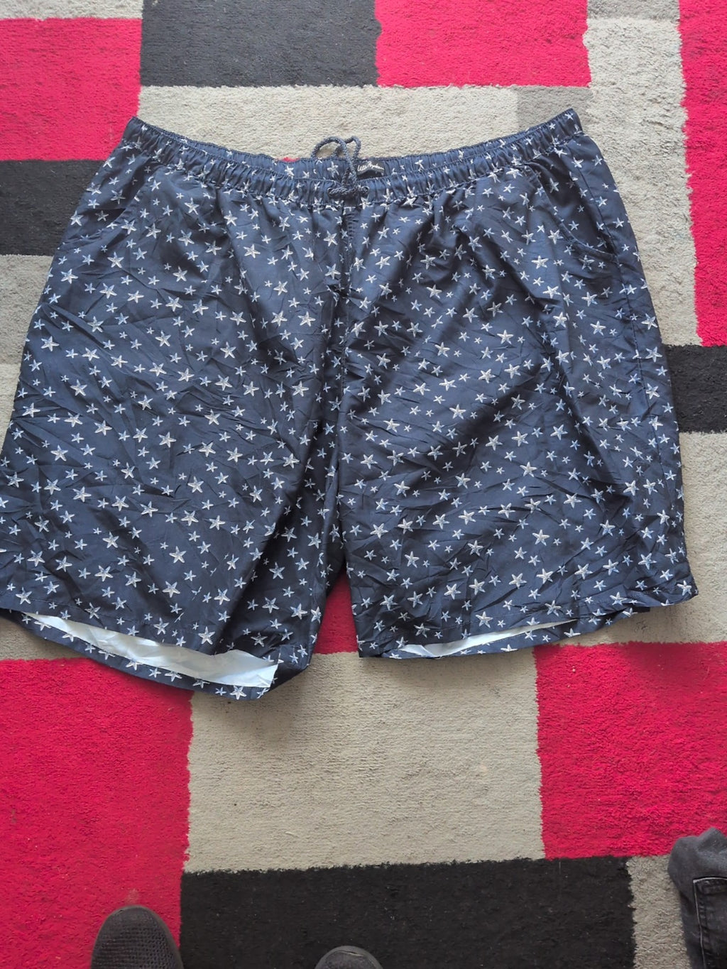 Ulla Popken 36-38 Navy Starfish Shorts