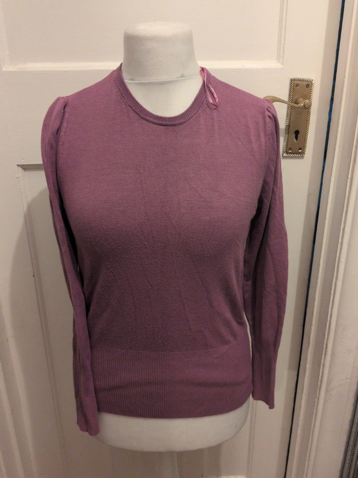 Marks And Spencer 12 Violet Long Sleeve Jumper