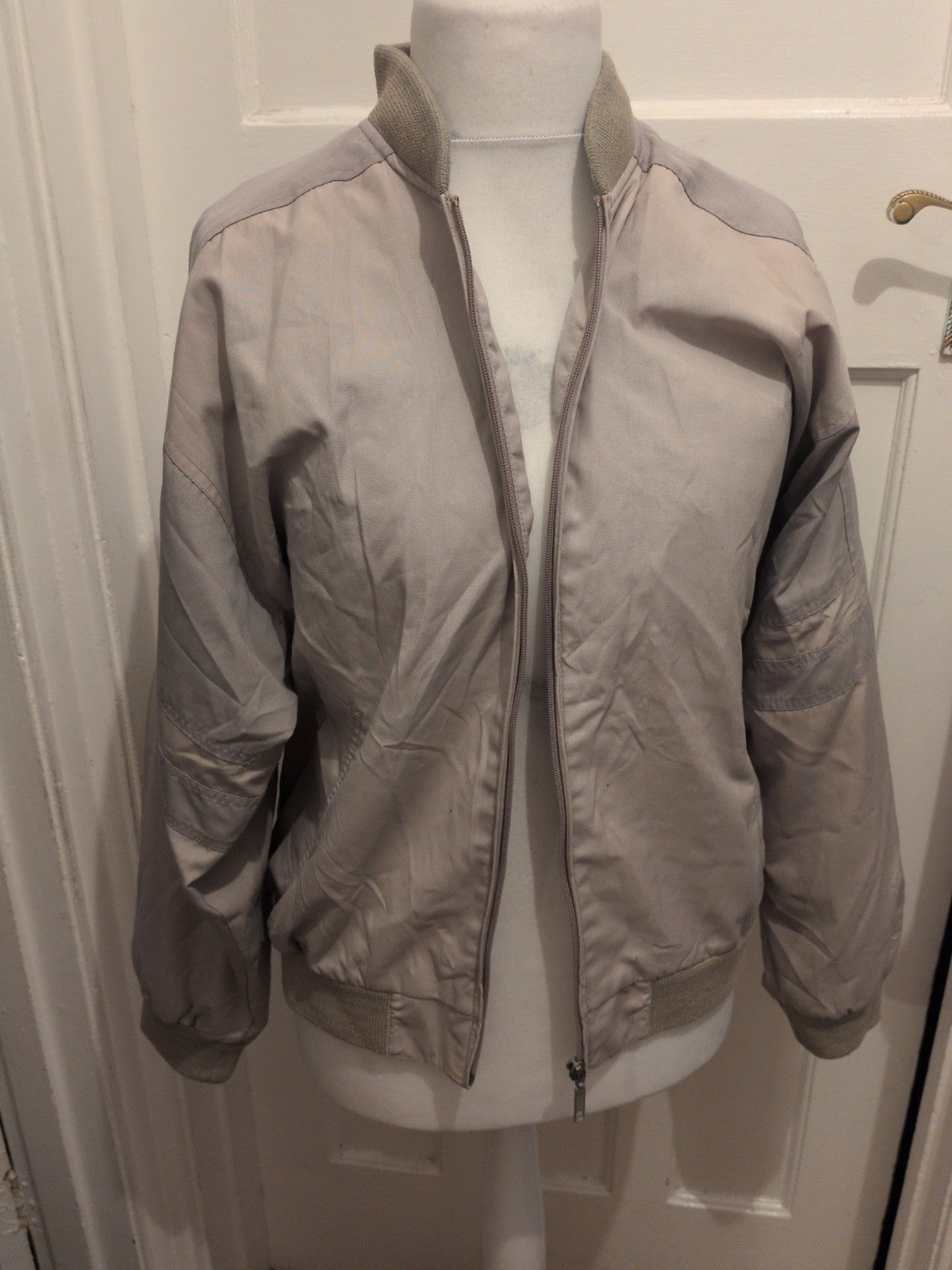 C&A Medium Grey Lined Full Zip Jacket