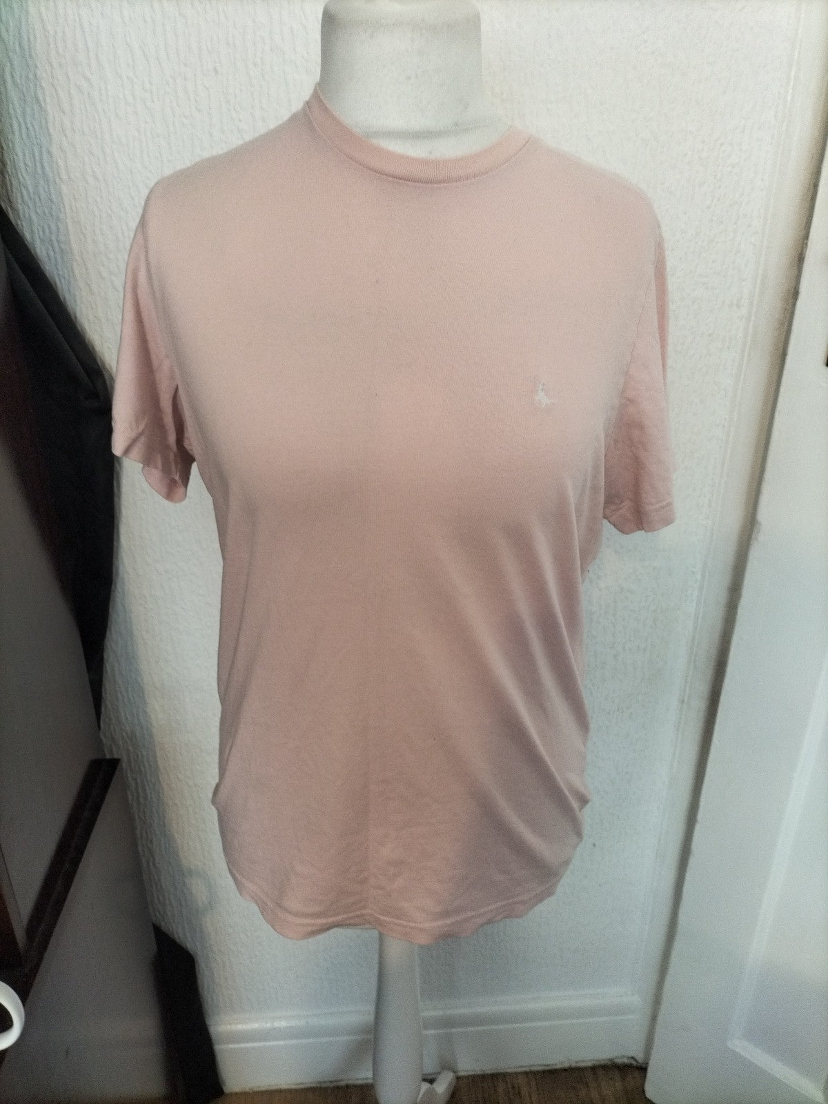 Mens Jack Wills Size M Classic Fit Pink Tshirt