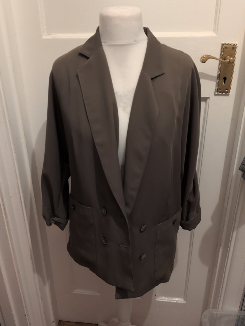 Country Casuals Small Green Low V Cut Blazer