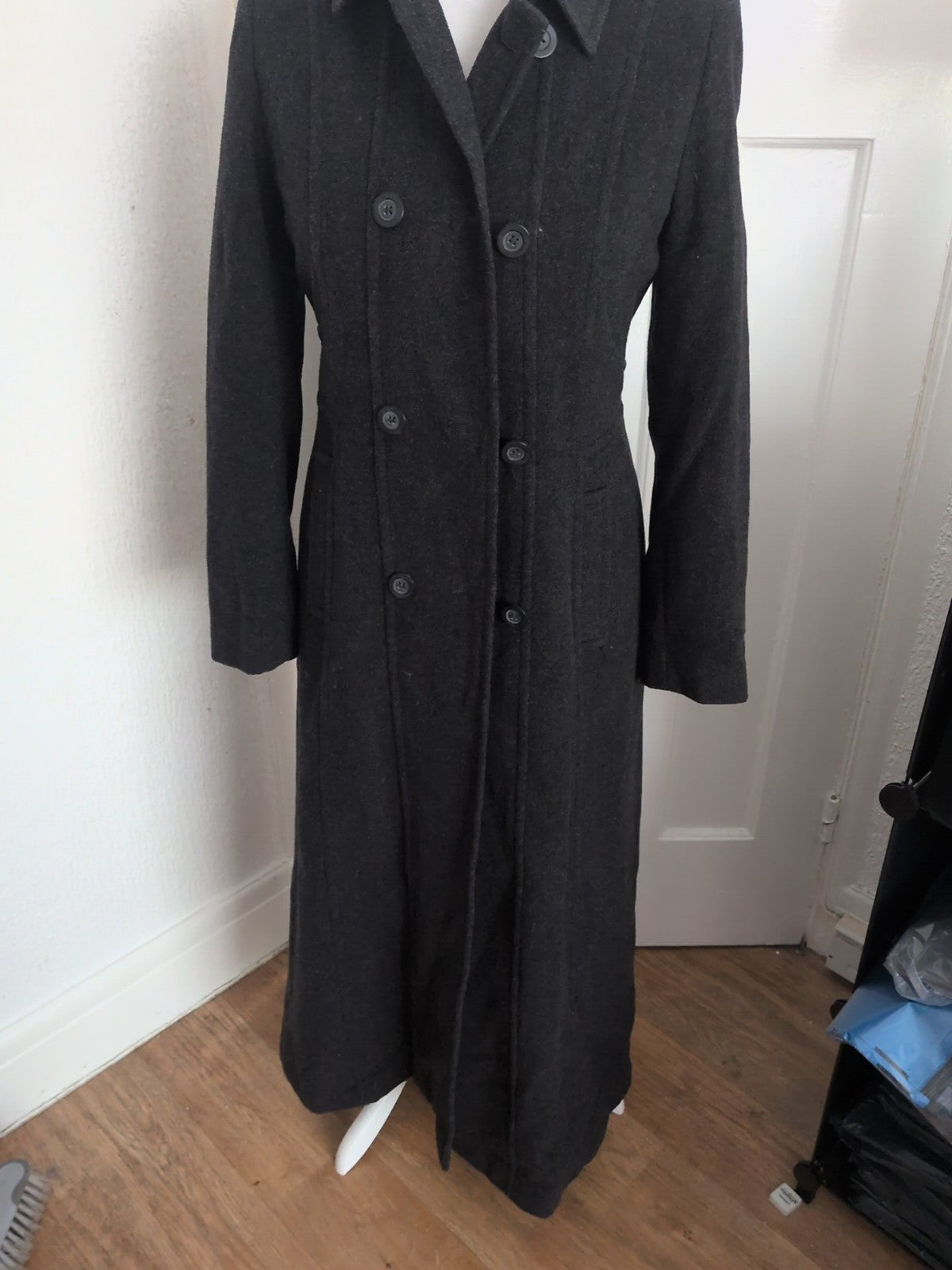 Platinum 10 Dark Grey Long Length Lined Jacket