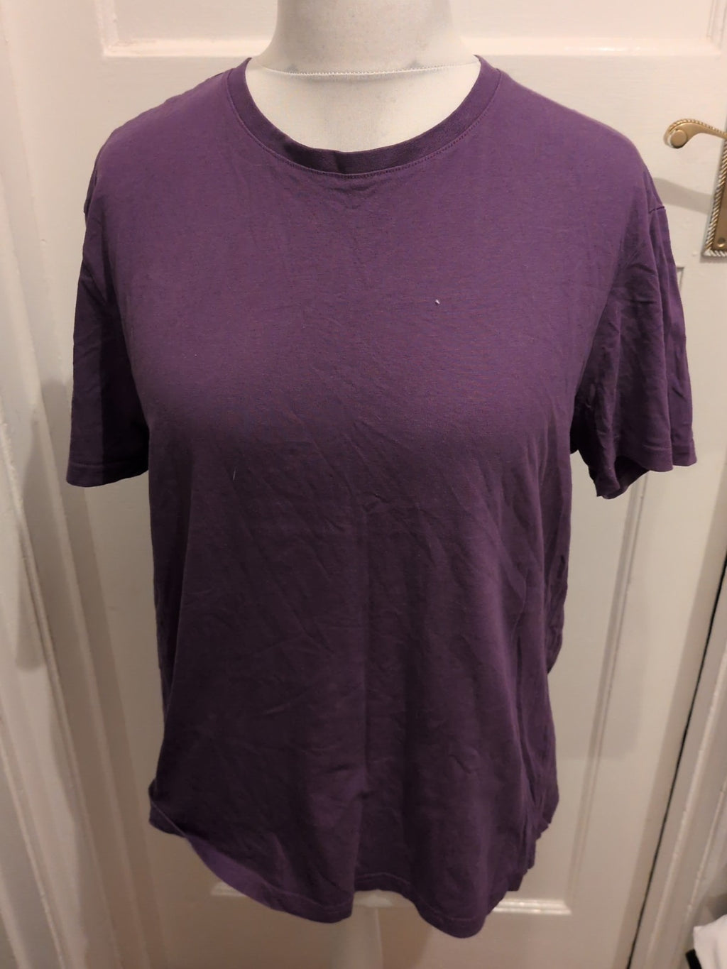 TU Man Large Purple Short Sleeve T-shirt