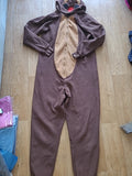 Mens Marks And Spencer Size Medium Brown Reindeer All In One