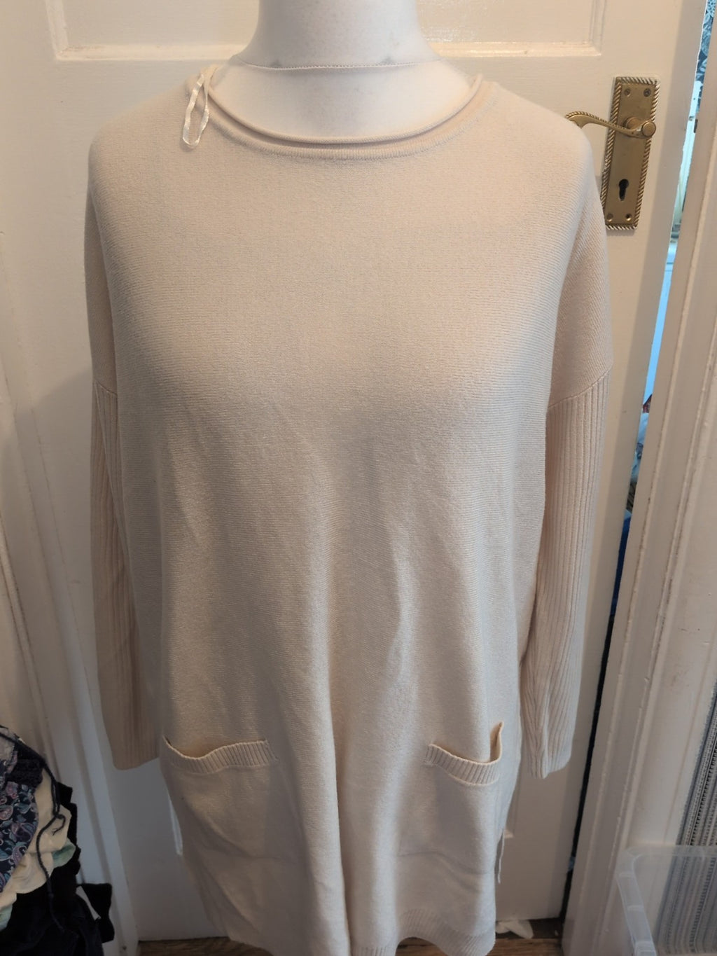 Papaya 12 Stone Long Sleeve Jumper Dress