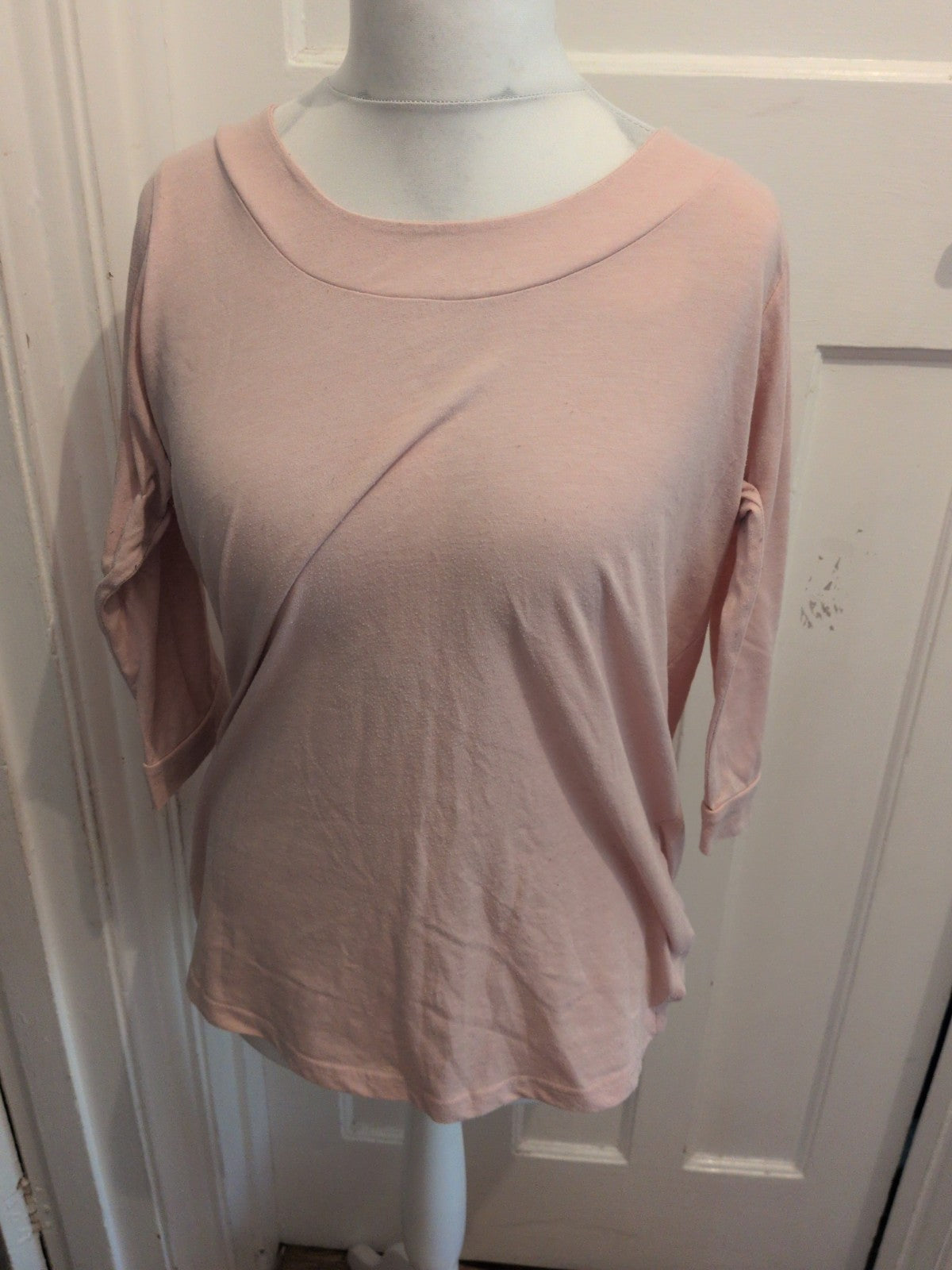 Yours 18 Pink 3/4 Sleeve T-shirt