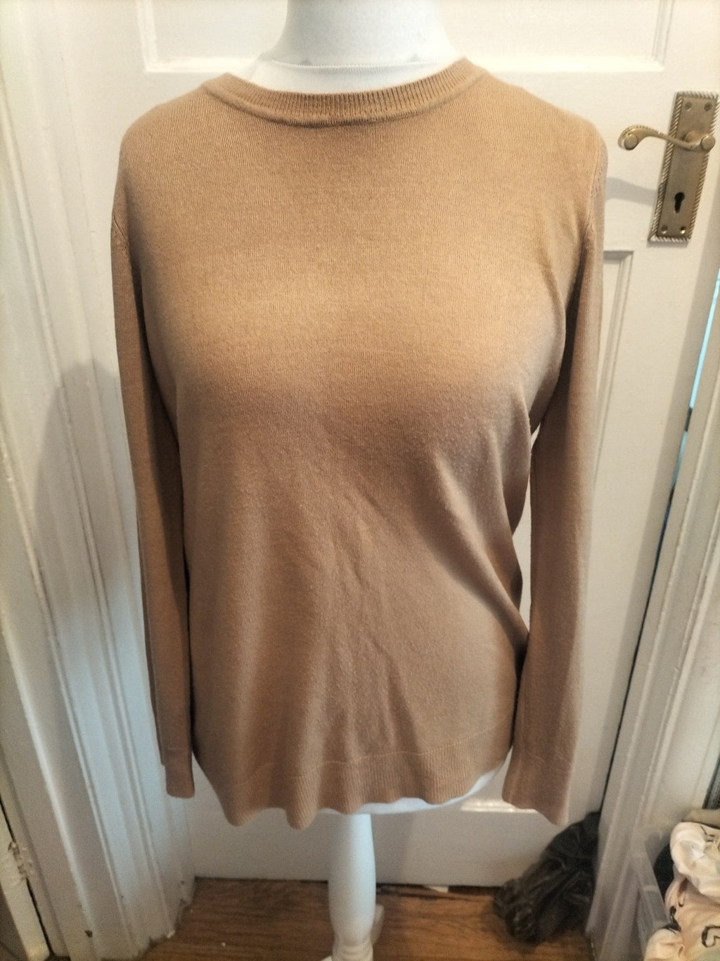 Bonmarche 18 Pale Brown Pullover Jumper