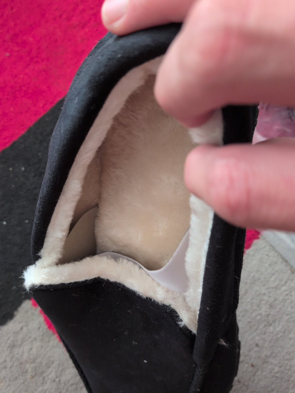 Brand New US 10 Black Slippers