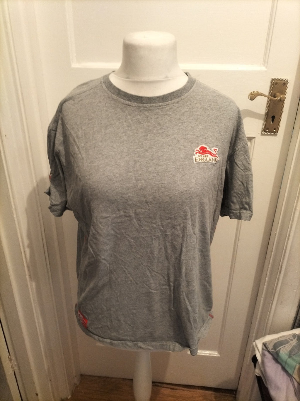 We Are England XL 2014 Commonwealth Games Grey Short Sleeve T-shirt