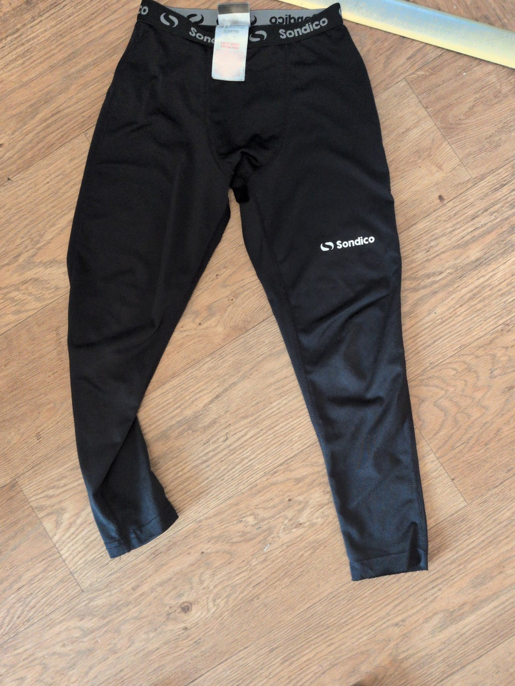 Boys Sondico 5-6 Years Black Track Pants