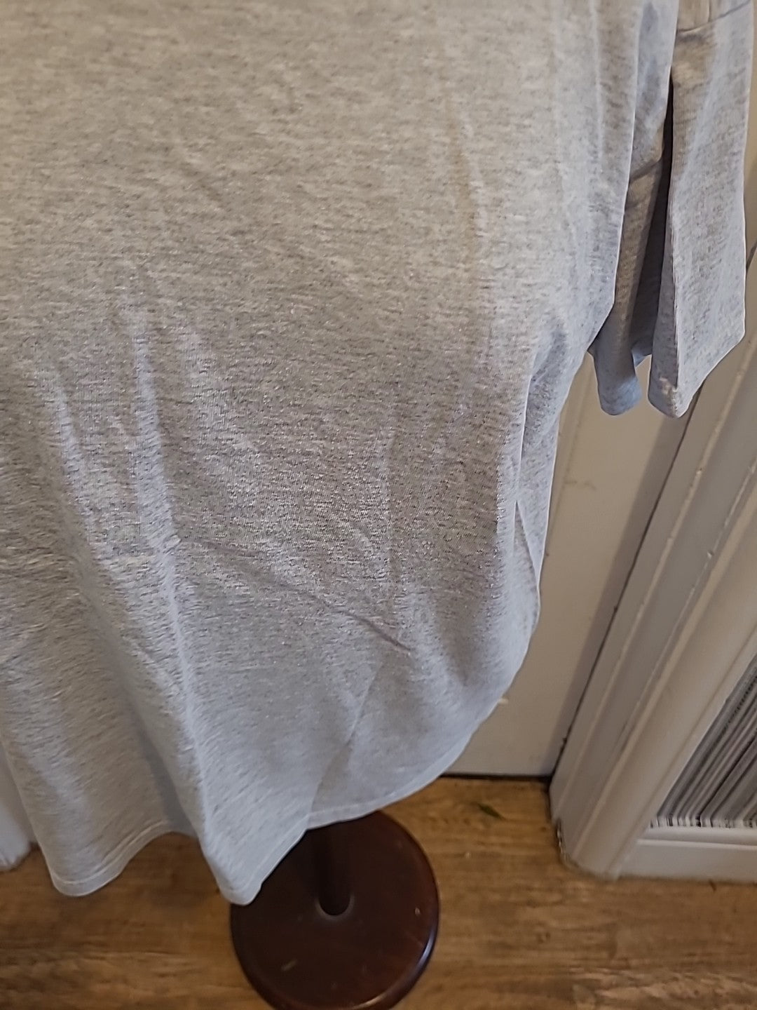 Mens Fruits Of The Loom Size XL Grey Short Sleeved Round Neck Tshirt