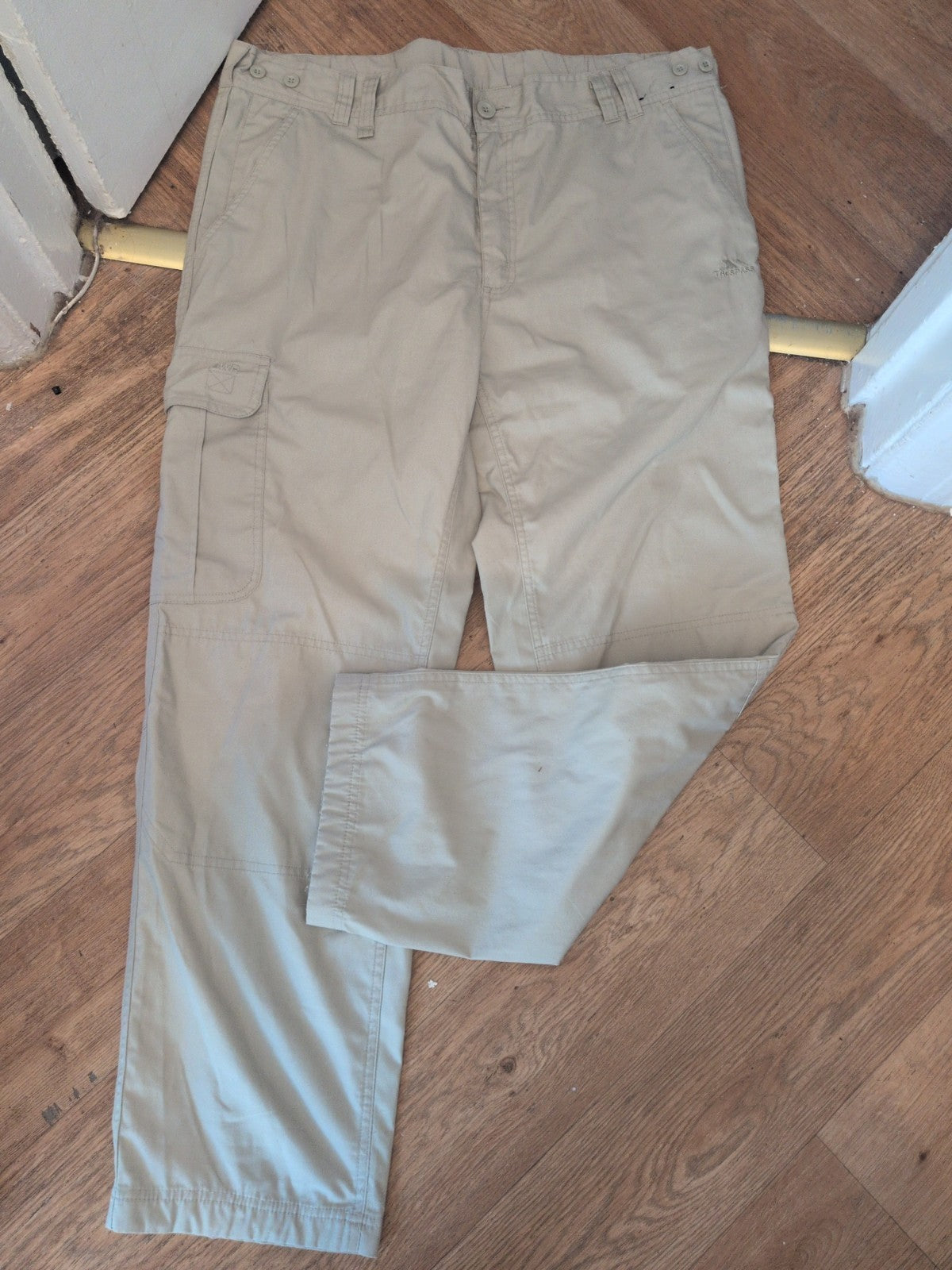 Trespass XL Beige Cargo Trousers