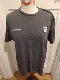 Mens Uneek Size Large Cox Of Torbay Grey Tshirt