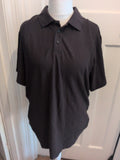 Alexandra XL Black Short Sleeve Polo