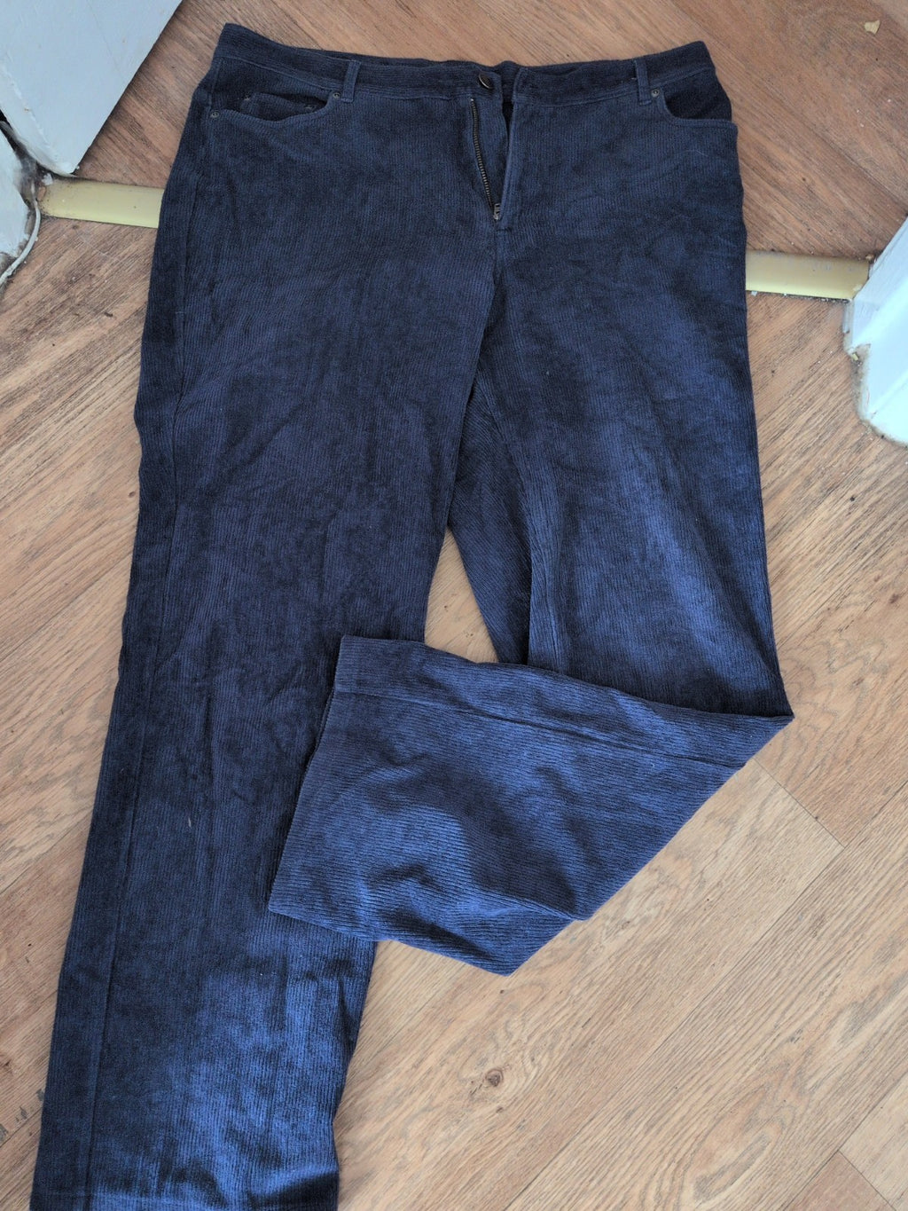 Lands End 16 Navy Trousers