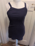 Airwalk Medium Navy Sleeveless Tank Vest Top