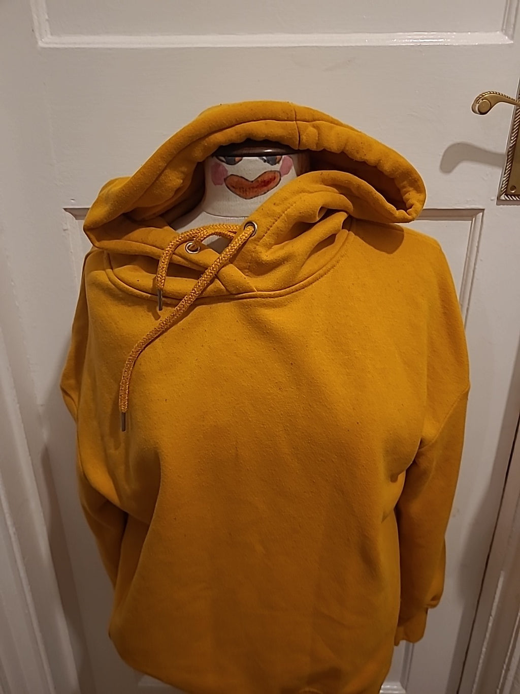 Ladies Primark Size 10 Orange Pullover Hoodie