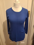 Ladies Alice Collins Size 10 Blue Long Sleeved Jumper