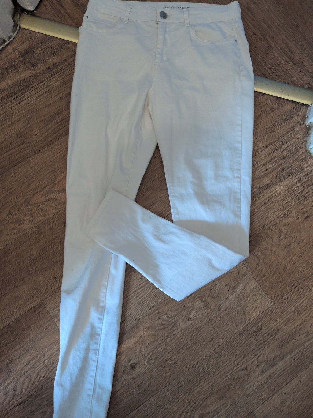 Marks And Spencer 12 Regular White Jegging