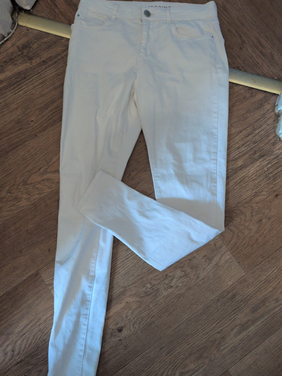 Marks And Spencer 12 Regular White Jegging