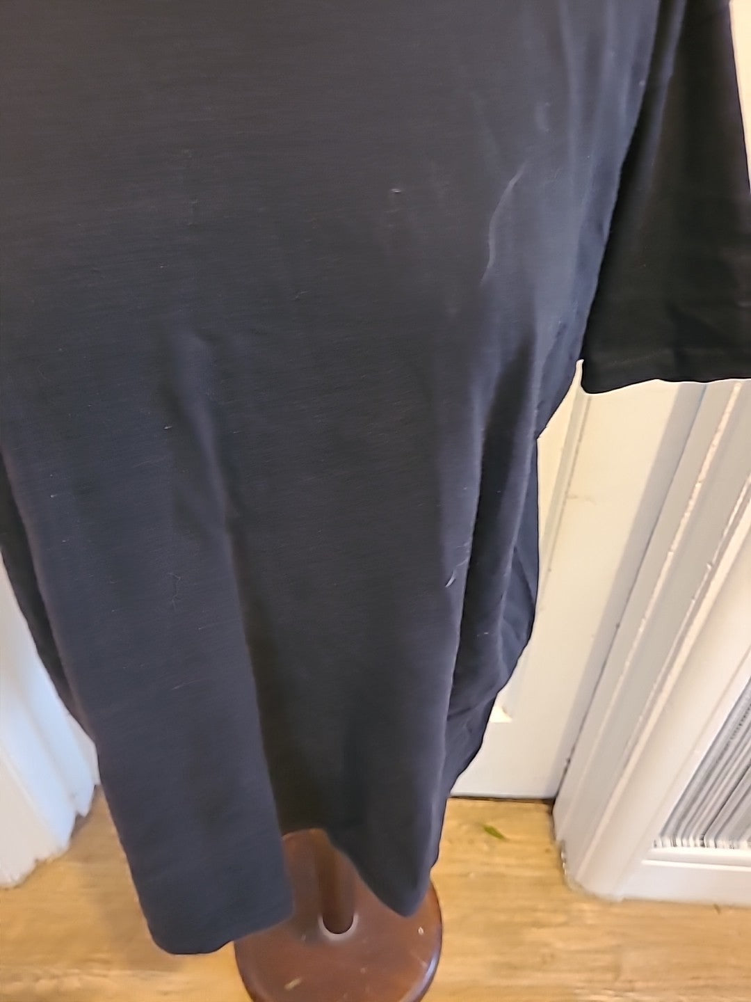 Mens Fruits Of The Loom Size XL Black Short Sleeved Tshirt