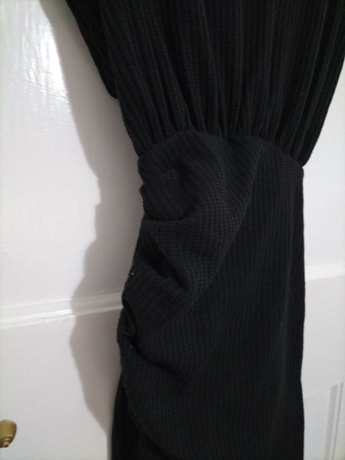 Ladies Asos Size 4 Black Backless Sleeveless Dress