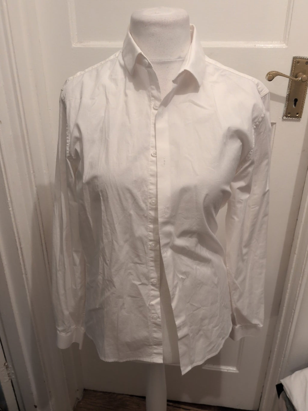 Asos M White Long Sleeve Shirt
