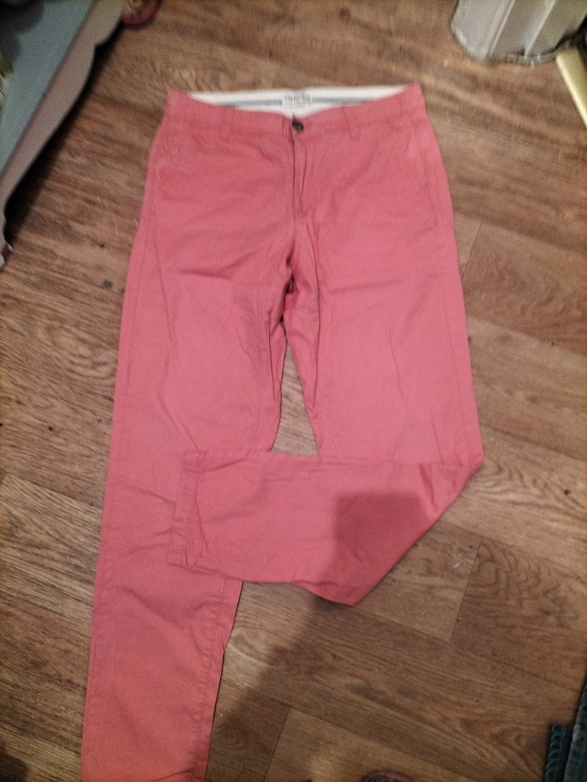 Ladies Indigo Size 8M Mango Coloured Trousers