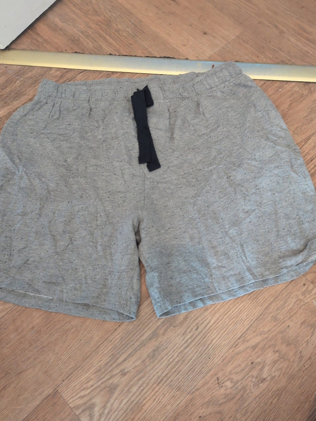 Cedarwood State Large Grey And Navy Fleck Pyjama Shorts