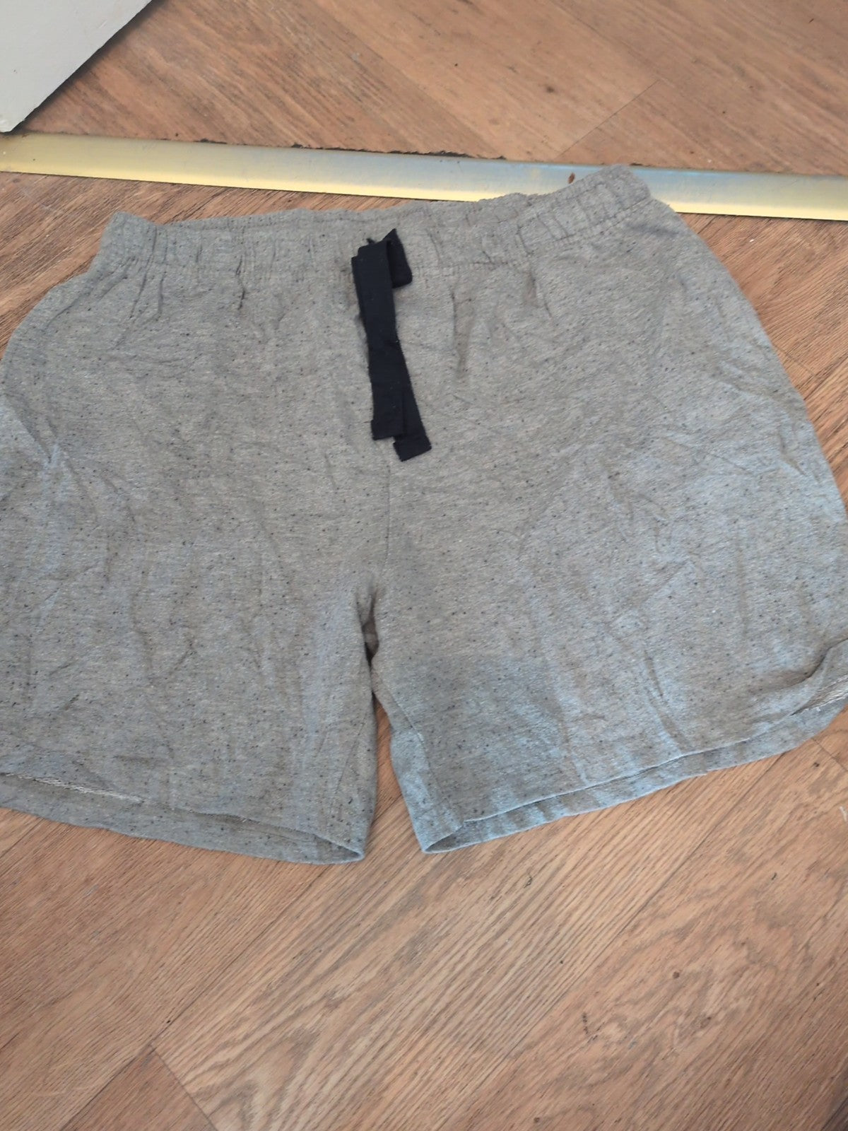 Cedarwood State Large Grey And Navy Fleck Pyjama Shorts