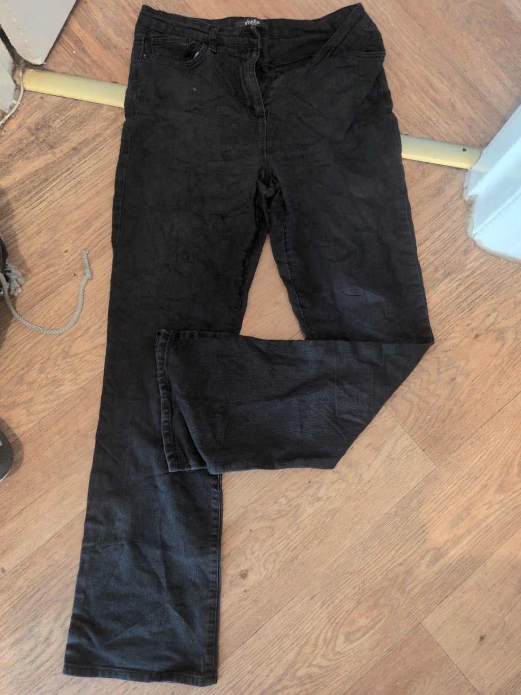 Studio Denim 10 Black Bootcut Jeans