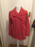 Ladies Alex&Co Size 8 Red/Pink Lined Buttoned Blazer